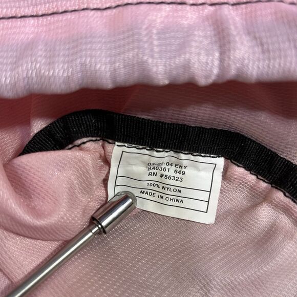 NIKE PINK Cinch Bag backpack Drawstring Closure Gym Bag - Picture 4 of 7
